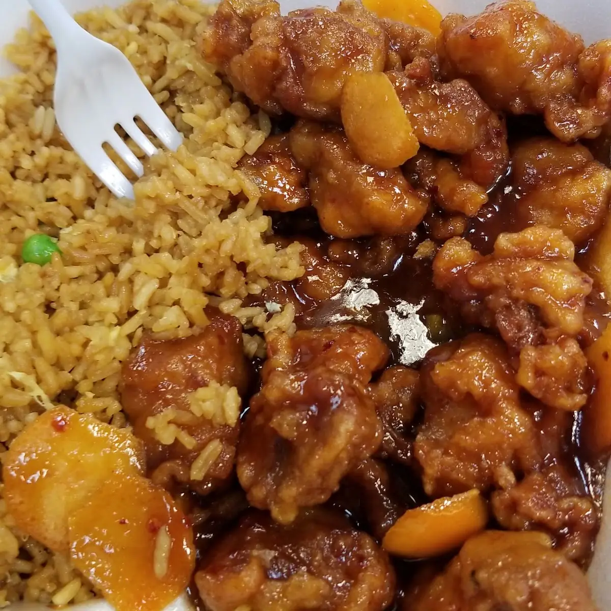 orange chicken 陈皮鸡